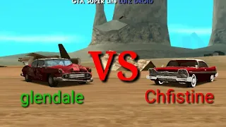 GTA SA: Christine the killer car VS Glendale the killer car