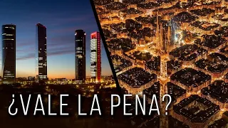 ¿Sigue valiendo la pena vivir en Madrid o en Barcelona?