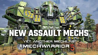 Lots of new Assault Mechs - Yet Another Mechwarrior 5: Mercenaries Modded Episode 16
