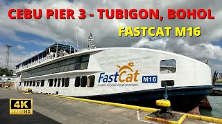 Fast Cat M16 | Cebu City to Tubigon, Bohol Barko Vlog | @OfficialFASTCATPH