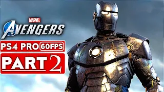 MARVEL'S AVENGERS Gameplay Walkthrough Part 2 [1080P HD 60FPS PS4 PRO] - No Commentary (FULL GAME)