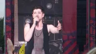 The Script 'Nothing' new song live @ V2013 Weston park Stafford. Danny rings Joel