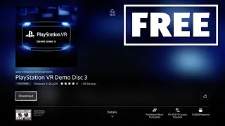 How to get PlayStation VR Demo Disc 3 for FREE on PS4 | PlayStation | Free Game