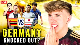 WILL GERMANY GET KNOCKED OUT? | GROUP E Live Watchalong FIFA World Cup 2022