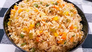 फ्राइड राइस | Fried Rice Recipe | How To Make Veg Fried Rice At Home | @Debosrecipe