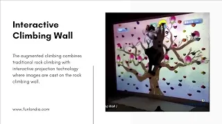 Our Products - (Interactive Climbing Wall, augmented climbing wall)