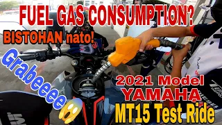 YAMAHA MT15 2021 MODEL | REVIEW FUEL GAS CONSUMPTION | Manila to Tagaytay,Vice Versa |#KaOkeyTV👍