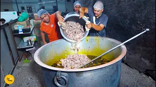 Most Popular 4 A:M Mutton Biryani Daily 500kg Biryani Making Rs. 300/- Only l Hyderabad Street Food