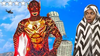 UPGRADING THE SUPERHERO THE FLASH TO GOD FLASH IN GTA 5! (GTA 5 MODS RP)