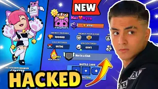 BIG SCANDAL😲😲HYRA's ACCOUNT GOT HACKED on LIVE STREAM !!! `Brawl Stars English