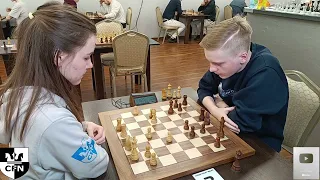 WFM Fatality (1932) vs Fritz (1762). Chess Fight Night. CFN. Blitz