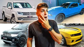 PROCURANDO UM CARRO NOVO PARA MEU PAI