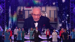 Royal Variety Performance 2020 - You'll never walk alone - Captain Sir Tom Moore with Michael Ball