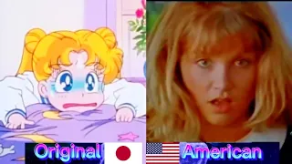 Sailor Moon (Original) vs Saban Moon/Toon Makers (American Pilot) | Comparisons