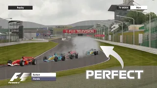 Water spray in F1 Championship Edition is insanely well done