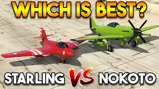 GTA 5 ONLINE : STARLING VS NOKOTO (WHICH IS BEST PLANE?)