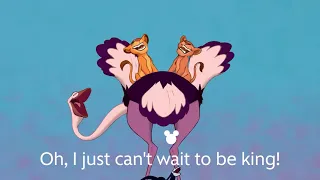 The Lion King - I Just Can't Wait to Be King Backwards!