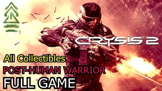 Crysis 2 Full Gameplay Walkthrough Post-Human Warrior Difficulty [All Collectibles] - No Commentary