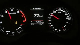 Audi A3 30 TFSI 0-100 Km/h Acceleration/Hızlanma