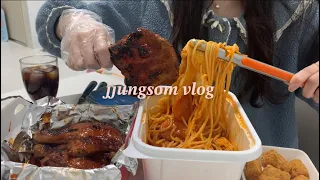 [SUB] Gwangjang Market Food, Jamsil Lotte Department Store Shopping, Gochujang Pork Belly, DailyVlog