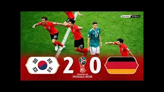 South Korea 2 x 0 Germany ● 2018 World Cup Extended Goals & Highlights HD