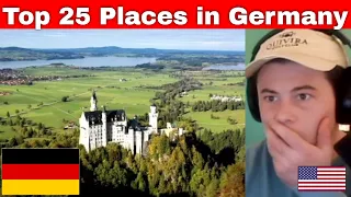 American Reacts Top 25 Places To Visit In Germany - Travel Guide | Ryan Shirley