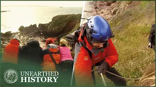 Archeologists Excavate A Cliff Edge Burial Site | Extreme Archeology | Unearthed History