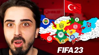 TÜM TÜRKİYE HARİTASINI HANGİ TAKIM ELE GEÇİRECEK? // FIFA 23 HARİTA KAPIŞMASI