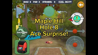 Maple Hill, Hole 8, Ace Surprise! : Disc Golf Valley