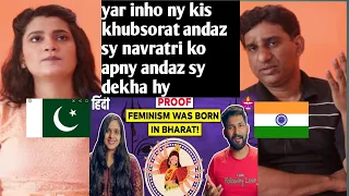 Pakistani Reacts to Navratri teaches us THE REAL FEMINISM | 9 avatars of Durga explained by Abhi