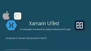 Running Xamarin.UITest on MacOS in iOS and Android with Visual Studio for Mac