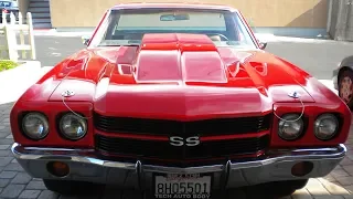 1970 Chevrolet El Camino SS 396 Body Restoration Project