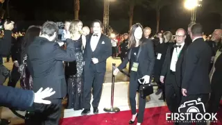 Johnny Depp and Amber Heard at the 2016 Palm Springs Film Festival Gala