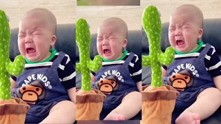 So #funnybaby 🤣🤪 #cute #cutebaby #crying  😭🌵