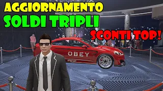 ROCKSTAR ABBANDONA GTA 5? SOLDI TRIPLI E SCONTI - AGGIORNAMENTO SETTIMANALE DLC GTA 5 ONLINE ITA