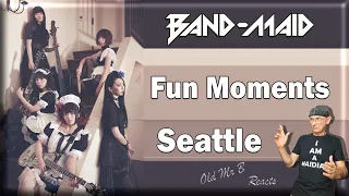 BAND-MAID Seattle - Fun Moments - Footage Taken By (Wave Potter) (Reaction)