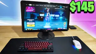 I Had Only $145 To Build A Gaming Setup...