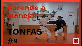 APRENDE A MANEJAR LAS TONFAS #8 #budo #karate #manga #tonfa  #ninja #kobudo