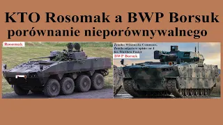 KTO Rosomak a BWP Borsuk - porównanie