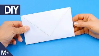 ► HOW TO MAKE AN EASY AND FAST PAPER ENVELOPE 😲💌