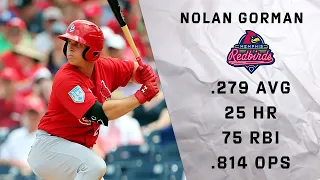 2B/3B Nolan Gorman: 2021 AA Full Highlights | #24 MiLB Prospect