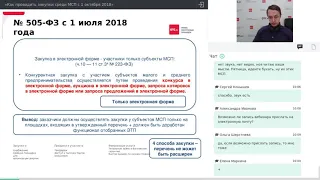 Как проводить закупки среди МСП с 1 октября 2018