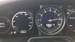 porsche 911 992 carrera accelleration 0-200 km/h stage 1 ackrapovic  acceleration