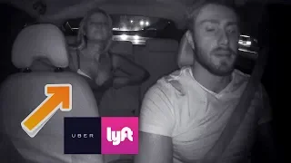 Kız Arabada Soyundu! | UBER/LYFT Cumartesi Geceleri (Silinen Video)