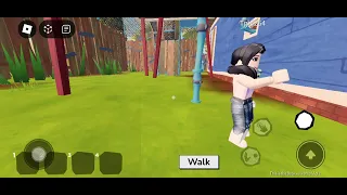 Playing Hello neighbor act 1 and act 2 in Mobile
