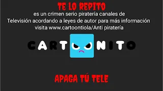 Pantalla Anti piratería Cartoonito LA Marzo 2022 (totally real and rare)