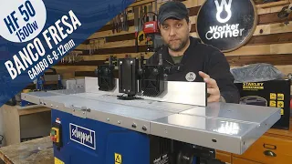 Banco Fresa per Hobbysti... o qualcosa in più? - Scheppach HF50 1500w