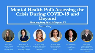 Mental Health Poll: Assessing the Crisis During COVID-19 and Beyond
