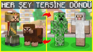 ŞEHİRDE HERŞEY TERSİNE DÖNDÜ! 😱 - Minecraft