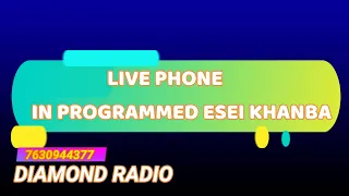 LIVE PHONE IN PROGRAMME   || 11th  JUNE  2021 || DIAMOND RADIO LIVE STREAM